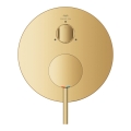 GROHE Atrio bateria 3-drożna podtynkowa, element zewnętrzny, złoty połysk - cool sunrise 24356GL0
