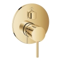 GROHE Atrio bateria 3-drożna podtynkowa, element zewnętrzny, złoty połysk - cool sunrise 24356GL0