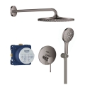 GROHE Essence zestaw prysznicowy podtynkowy Hard Graphite