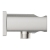 GROHE Rainshower kolanko przyłączeniowe z uchwytem, stal nierdzewna 26659DC0