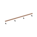Balneo Balneo Slim&amp;Low ProLine Cooper odpływ liniowy 80 cm, miedziany szczotkowany ruszt