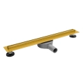 Balneo Slim&Low ProLine Gold odpływ liniowy 60 cm, złoty szczotkowany A0401030201-1
