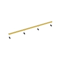 Balneo Slim&amp;Low ProLine Gold odpływ liniowy 60 cm, złoty szczotkowany  - ruszt