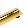 Balneo Slim&amp;Low ProLine Gold odpływ liniowy 60 cm, złoty błyszczący A0401080201-1
