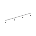Balneo Slim&Low ProLine Inox odpływ liniowy 80 cm, stal szczotkowana A0401010201-3 - ruszt