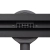 Balneo Slim&Low ProLine Inox odpływ liniowy 70 cm, czarny mat A0401020201-2 - osadnik