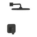 GROHE Cubeo zestaw prysznicowy podtynkowy z deszczownicą 250mm, bez elementu podtynkowego, matte black 1053342430