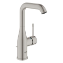 GROHE Essence L-size bateria umywalkowa, z korkiem, stal nierdzewna 24174DC1