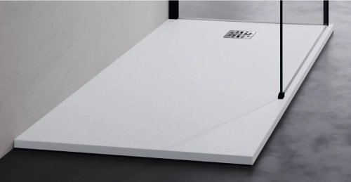 Novellini Novomatt brodzik prostokątny 90x70x3cm, kamień biały mat NVM90703-V3