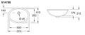 VILLEROY&BOCH Evana umywalka podblatowa 50x35cm, weiss alpin 61470001
