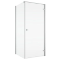 Ronal Annea kabina kwadratowa 90x90cm, drzwi skrzydłowe, lewa, profil srebrny połysk, szkło bezbarwne AN1CG0900ANT109005007