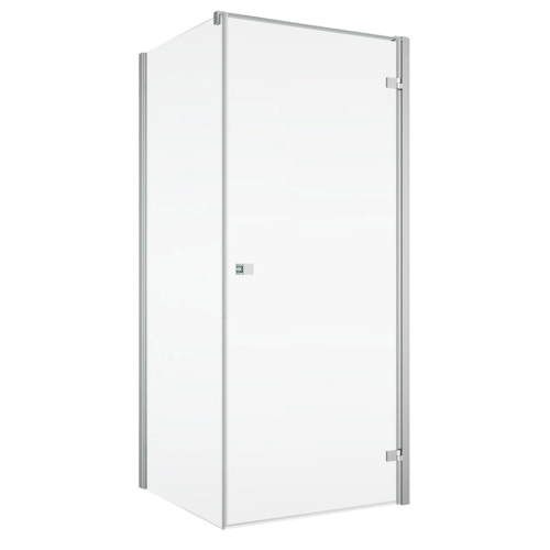 Ronal Annea kabina kwadratowa 90x90cm, drzwi skrzydłowe, lewa, profil srebrny połysk, szkło bezbarwne AN1CG0900ANT109005007