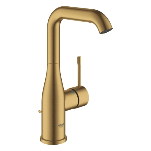 Grohe Essence New L-size bateria umywalkowa, z korkiem, brushed cool sunrise 24174GN1