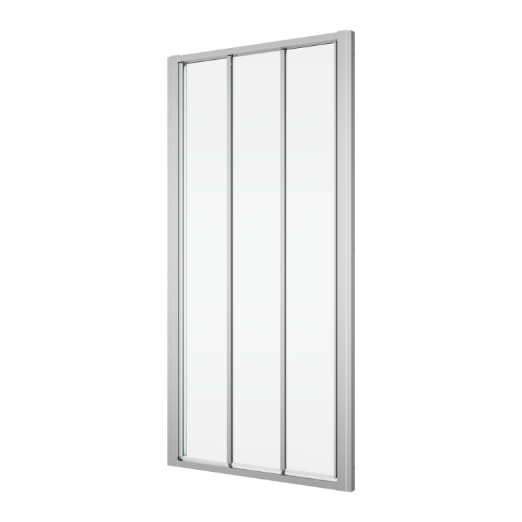 Ronal Divera drzwi prysznicowe przesuwne 120cm(116-122cm), srebrny połysk, szkło bezbarwne D22S31205007