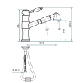 Emmevi Laguna bateria zlewozmywakowa z wyciąganą wylewką 40065BR-tech.jpg