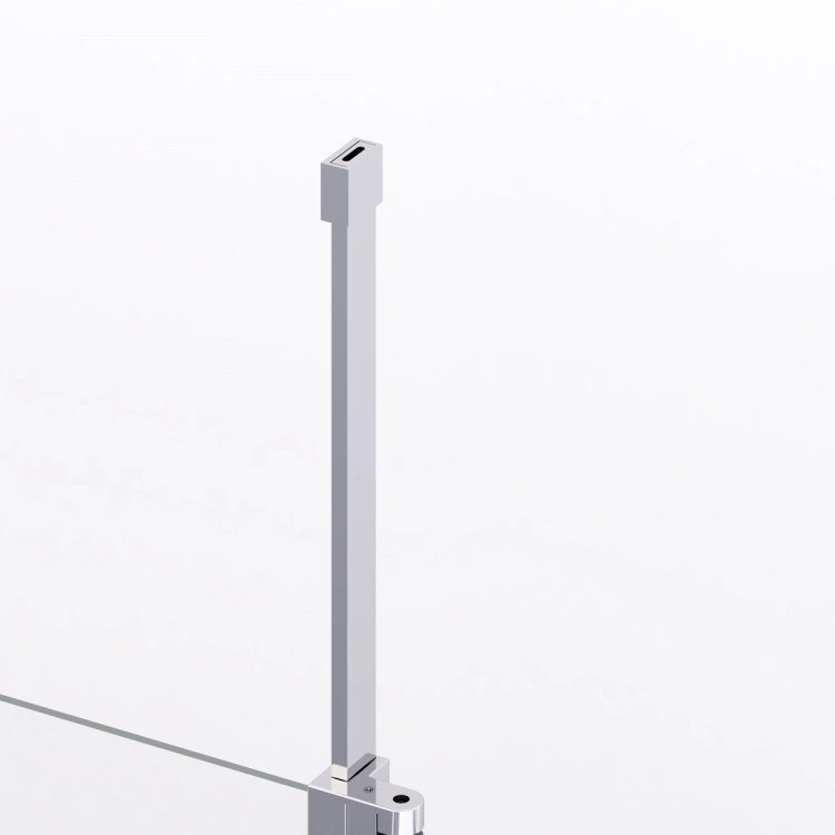 Ronal Divera wspornik pionowy l-1500 mm, srebrny połysk D22SDK.50.1500