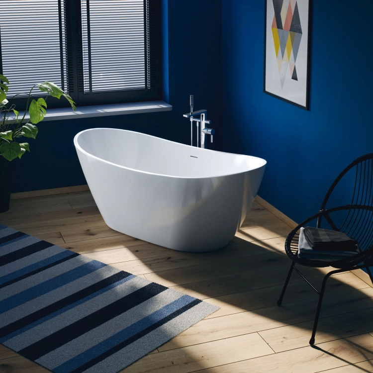 Duravit DuraVato wanna wolnostojąca 170x78cm, biała 700571000000000 zdjęcie aranżacyjne