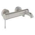 GROHE Essence bateria wannowa ścienna, stal szczotkowana 25250DC1