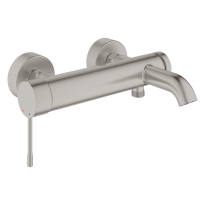 GROHE Essence bateria wannowa ścienna, stal szczotkowana 25250DC1