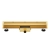Balneo W-Drain Next odpływ ścienny 100cm, złoty szczotkowany A0301030102-5
