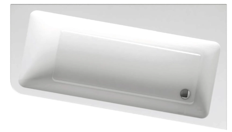 Ravak 10° wanna asymetryczna 160x95cm, prawa C841000000