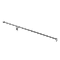 Ronal Solino NS poprzeczka stabilizacyjna szkło-szkło-ściana, nikiel szczotkowany SMGTS2.25.1500