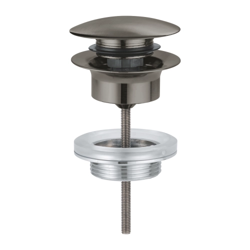GROHE zawór odpływowy do umywalki, grafit szczotkowany - brushed hard graphite 65807AL0