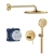 GROHE-25287GL0-ED1 Kompletny zestaw prysznicowy podtynkowy w wykończeniu cool sunrise złoty błyszczący