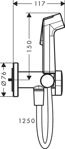 HansGrohe-Bidette-główka-prysznicowa-1jet-E-EcoSmart-z-mieszaczem-czarny-mat-29232670-rysuenk-wymiarowy.jpg