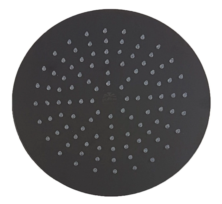 Paffoni Master King deszczownica okrągła 300 mm ZSOF079NO, czarny mat