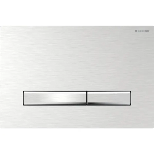 GEBERIT Sigma50 przycisk uruchamiający do spłuczek UP320, chrom/szczotkowany 115.788.GH.2