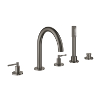 GROHE Atrio bateria wannowa 5-otworowa, grafit szczotkowany - brushed hard graphite 19922AL3