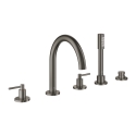 GROHE SPA Atrio bateria wannowa 5-otworowa, grafit szczotkowany - brushed hard graphite 29407AL0