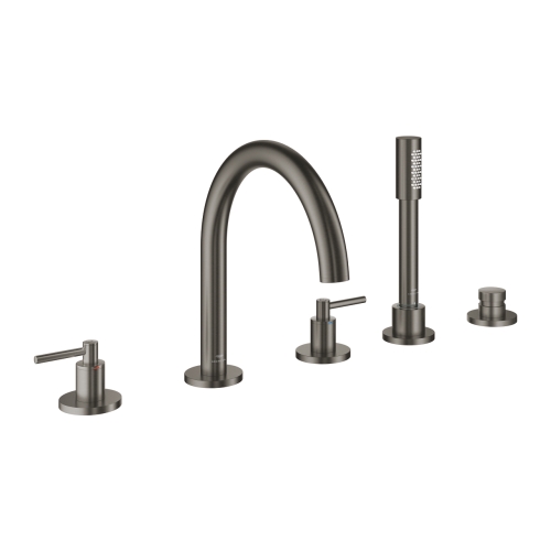 Grohe Atrio bateria wannowa 5-otworowa grafit szczotkowany 29407AL0