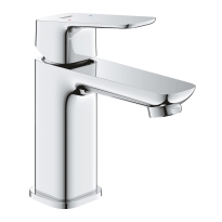 GROHE Cubeo jednouchwytowa bateria umywalkowa rozmiar S, bez korka, chrom 1016990000