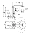 Grohe 26836GN0 - rysunek wymiarowy