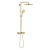 GROHE Rainshower SmartActive 310, system prysznicowy z termostatem brushed cool sunrise 26836GN0
