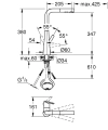 Powłoka GROHE LongLife SuperSteel w baterii Zedra Touch 32553DC2