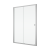 Drzwi prysznicowe Ronal Arelia 120 cm dwuczęściowe rozsuwane D20S21204007