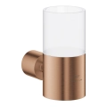 GROHE Atrio 40884DL0 – uchwyt do szklanki w kolorze Brushed Warm Sunset - szklanka zamawiana osobno