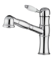 Emmevi Laguna 40065CR – bateria kuchenna chrom z wyciąganą wylewką