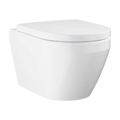 Zestaw WC GROHE EuroCeramic 102510SH00 – miska podwieszana z deską wolnoopadającą
