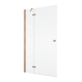 Ronal Annea an13 brushed copper drzwi prysznicowe lewe  - wersja standard do ścianki ANT1