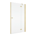Ronal Annea drzwi prysznicowe prawe wersja do wnęki z zestawem VANE27 brushed gold
