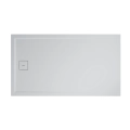 Brodzik konglomeratowy Ronal Livada 90x120 cm biały – widok od góry
