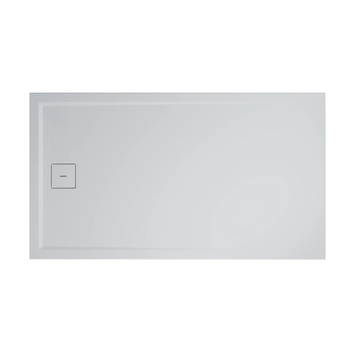 Brodzik konglomeratowy Ronal Livada 90x120 cm biały – widok od góry