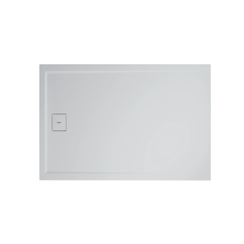 Brodzik konglomeratowy Ronal Livada 90x110 cm biały – widok od góry