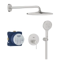 Zestaw prysznicowy podtynkowy GROHE Essence SuperSteel 25287DC0