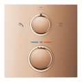 Panel zewnętrzny baterii termostatycznej GROHE Spa Allure brushed warm sunset