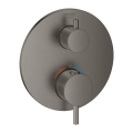Termostatyczna bateria podtynkowa Grohe Atrio grafit szczotkowany brushed hard graphite